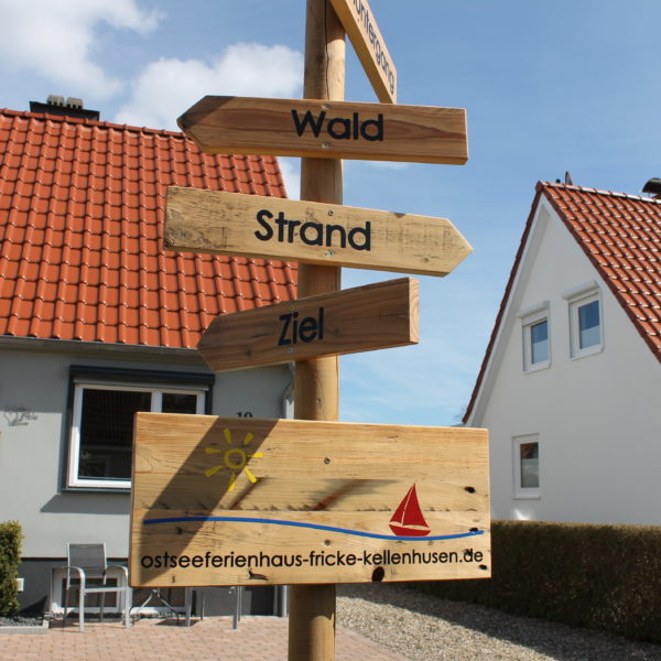 Eingang FeWo Fricke in Kellenhusen