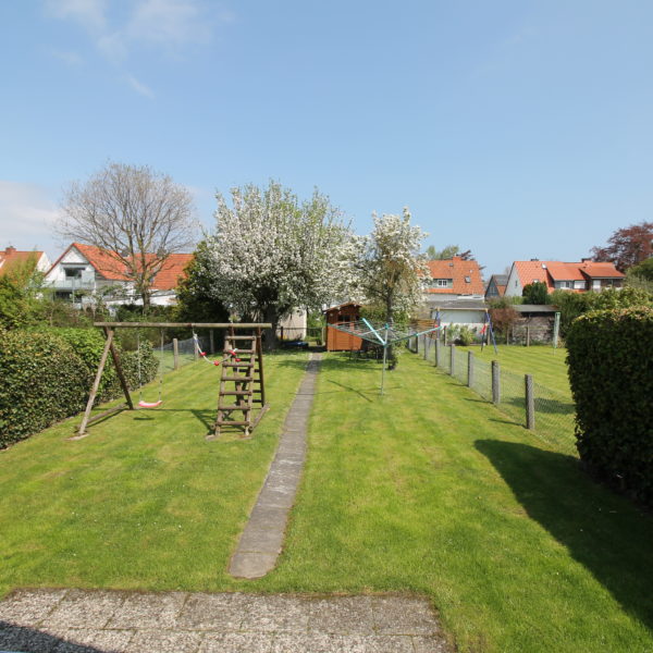 Garten der FeWo Fricke in Kellenhusen